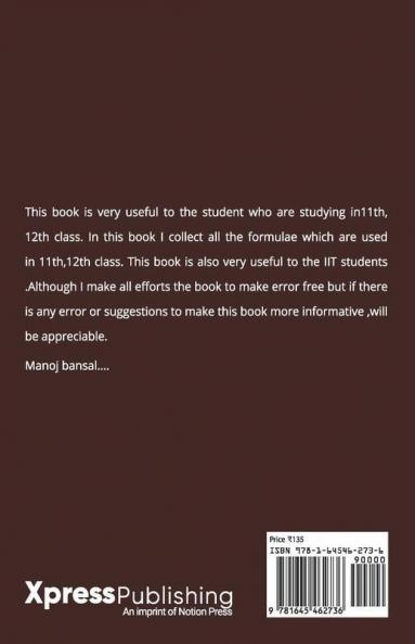 A Unique Book Of Maths Formule...: Maths Formule