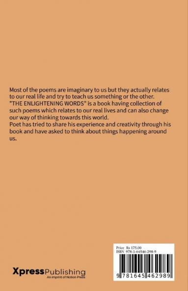 THE ENLIGHTENING WORDS : Poems to be read in 21st century.