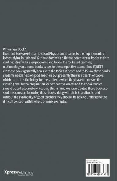 Bridge Course In Physics: For Students Who Wants To Prepare For Competitive Exams Along With Class 11ᵀᴴ