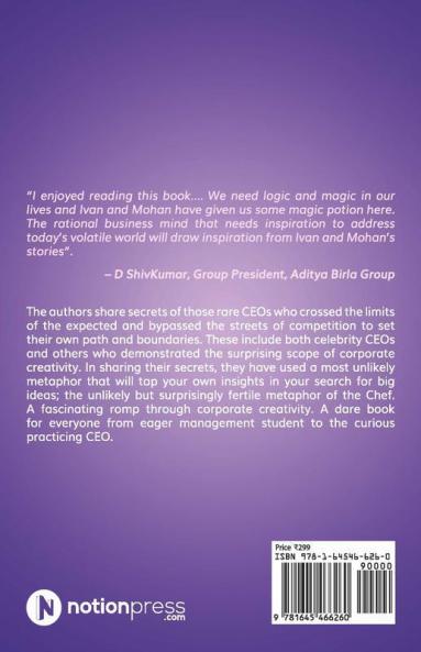 The Chef Executive Officer : Two Admen Share A Secret: The Best Ceos Are Chefs. Meet Aditya Puri Jerry Rao Ken Cato…