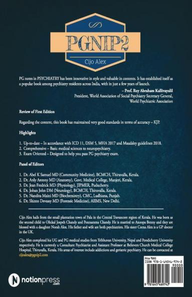 Pgnip2 : Pg Notes In Psychiatry - 2Nd Ed