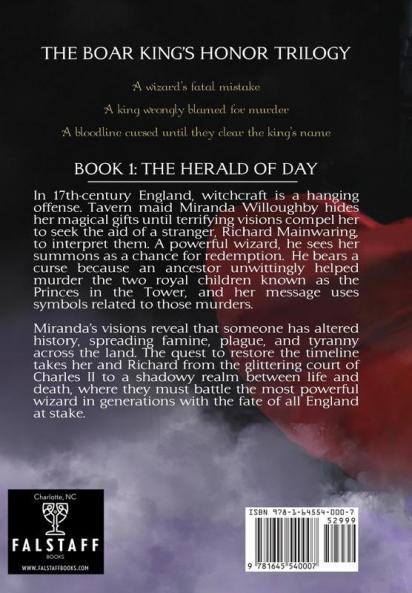 The Herald of Day: The Boar King's Honor Trilogy Book 1