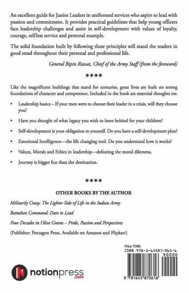 Leadership Foundation And Self-Development For Junior Leaders In Uniformed Services