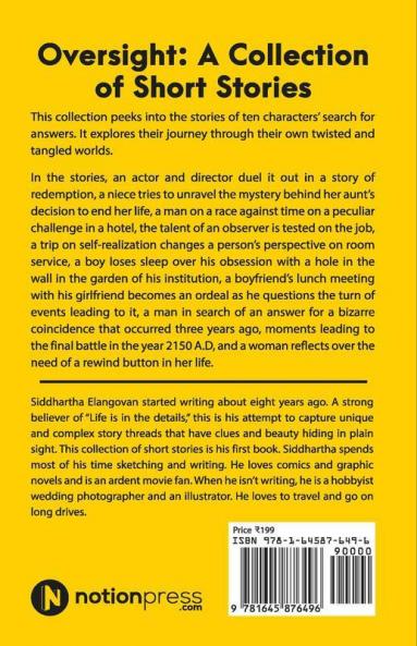 Oversight: A Collection Of Short Stories