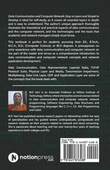 Data Communication And Computer Network: Easy To Learn And Simple To Develop