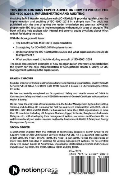 Providing Safe & Healthy Workplace with ISO 45001