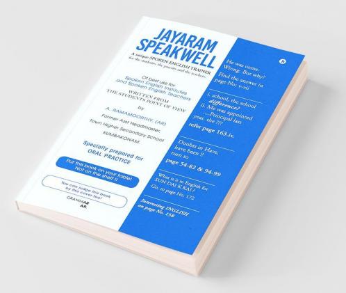 Jayaram Speakwell : A Unique Spoken English Trainer