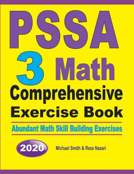 PSSA 3 Math Comprehensive Exercise Book: Abundant Math Skill Building Exercises