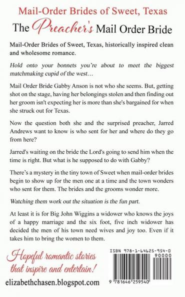 The Preacher's Mail Order Bride: 2 (Mail-Order Brides of Sweet Texas)