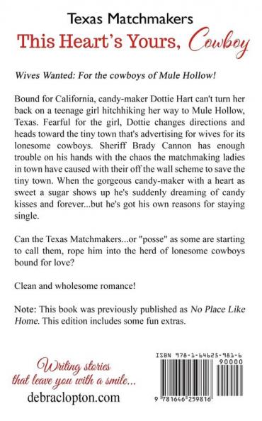 This Heart's Yours Cowboy: 3 (Texas Matchmakers)