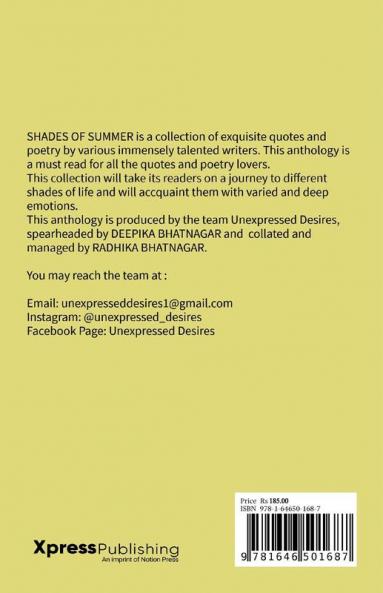 Shades of Summer