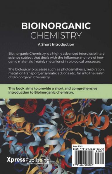 Bioinorganic Chemistry A Short Introduction