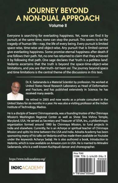 Journey Beyond: A Non-Dual Approach : Volume Ii
