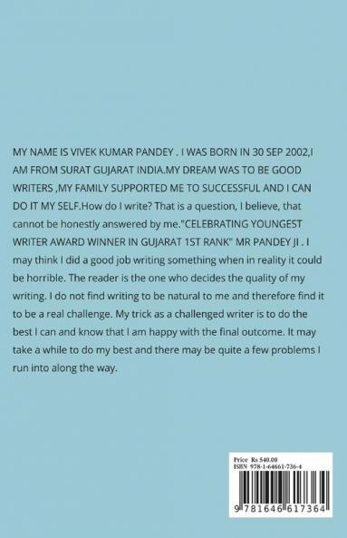 The chemistry master (Vivek Kumar Pandey shambhunath) : Master of science