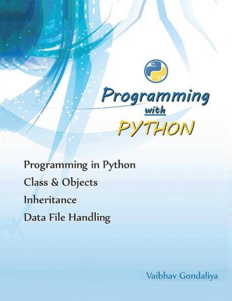 Programming With Python : Python Learning