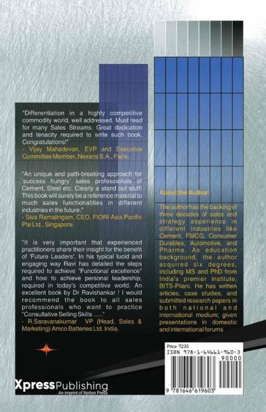 Cementing Excellence : Handbook for 360º Excellence in Cement &amp; Building Materials Sales Function
