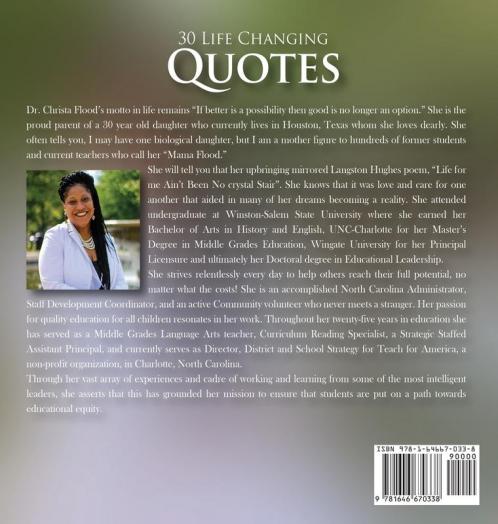 30 Life Changing Quotes: Personal Narratives