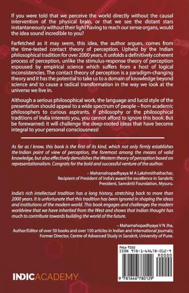 Natural Realism And Contact Theory Of Perception : Indian Philosophy’S Challenge To Contemporary Paradigms Of Knowledge