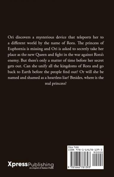 THE REALM OF RORA : Secrets are buried in Rora and she has one too.
