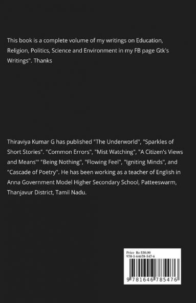 Gtk's Writings - Vol I