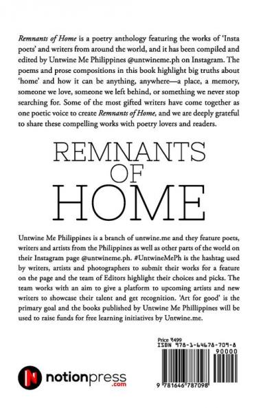 Remnants of Home : A Poetry Anthology