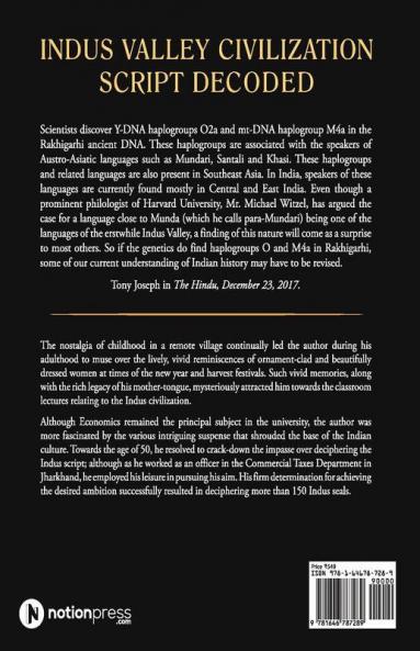 Indus Valley Civilization Script Decoded