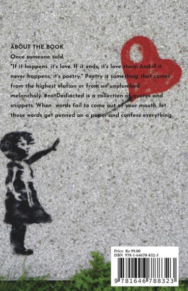 #notDedicated : Let the words confess....