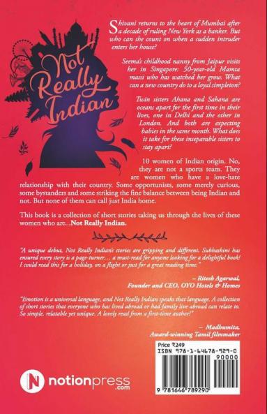 Not Really Indian : Ten Women. Ten Intriguing Short Stories.