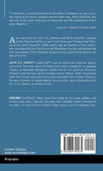 Miles Standish: Captain of the Pilgrims (American Pioneers and Patriots)