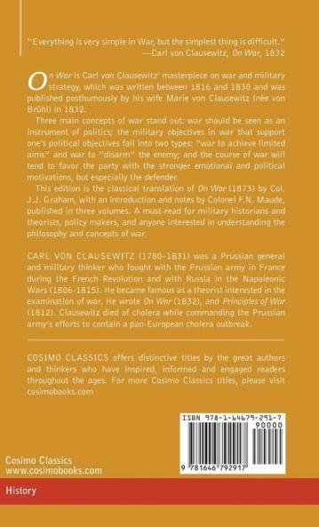 On War Volume III