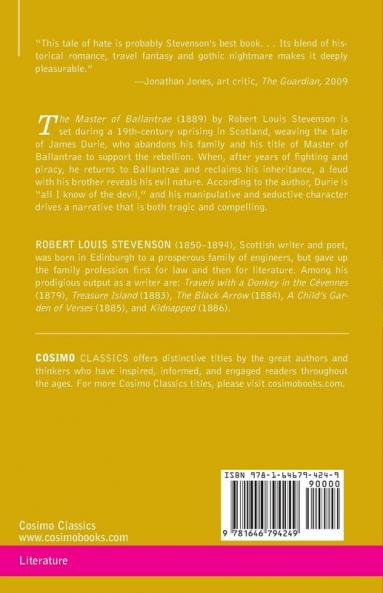 The Master of Ballantrae: A Winter's Tale