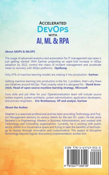 Accelerated DevOps with AI ML & RPA