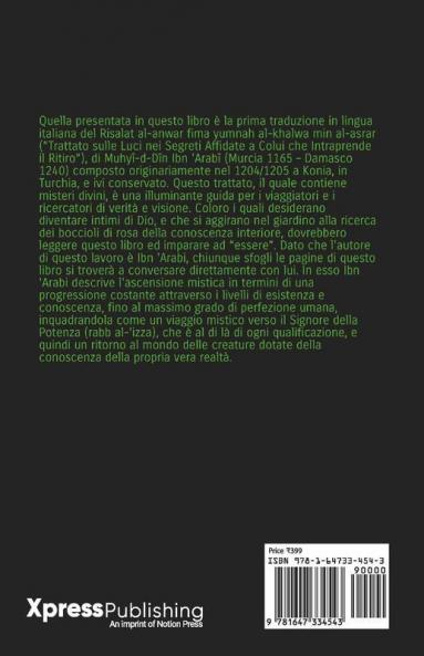 The Mystic Journey (Risalat Al-Anwar) / Il Viaggio Mistico (Risalat Al-Anwar): Manuale Sufi Sul Ritiro E La Contemplazione