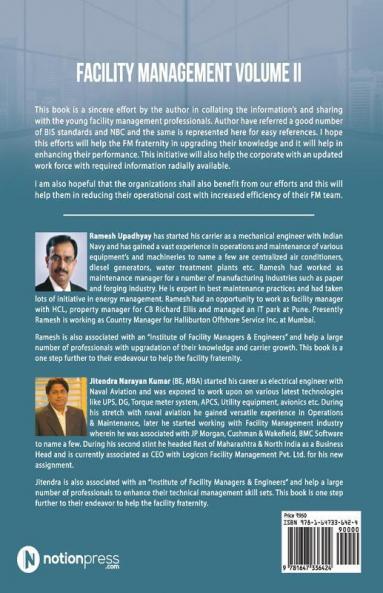 Facility Management Volume Ii: A Professional Guide