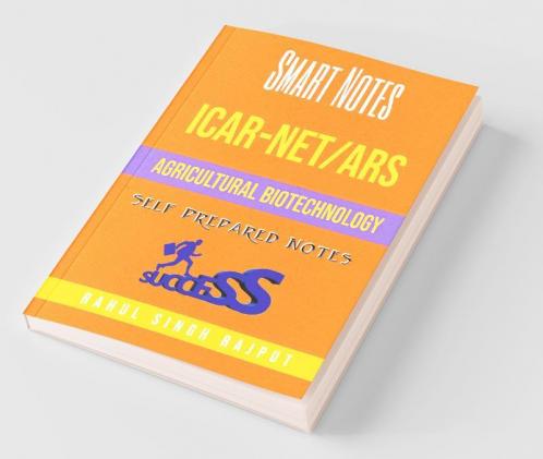 Icar Net Agricultural Biotechnology Self Prepared Smart Notes