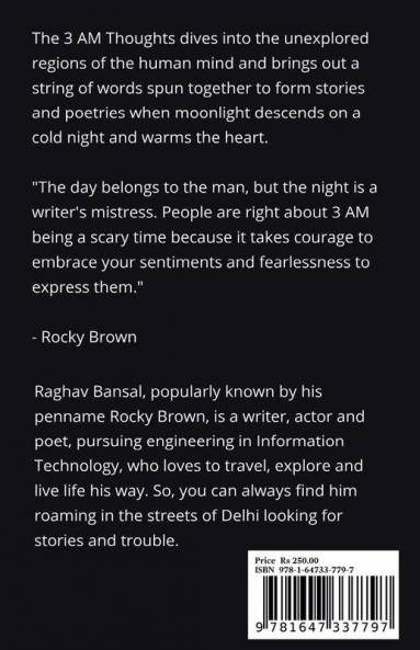 The 3 AM Thoughts : & some stories
