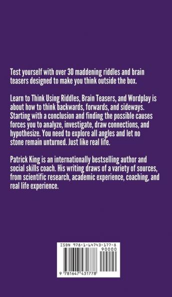 Learn to Think Using Riddles Brain Teasers and Wordplay