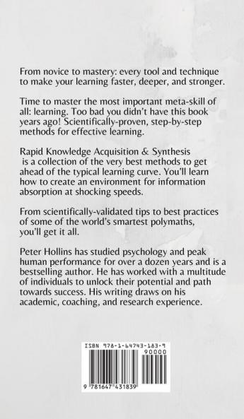 Rapid Knowledge Acquisition & Synthesis
