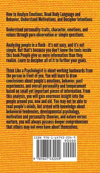 Think Like a Psychologist