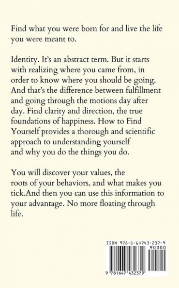 How to Find Yourself
