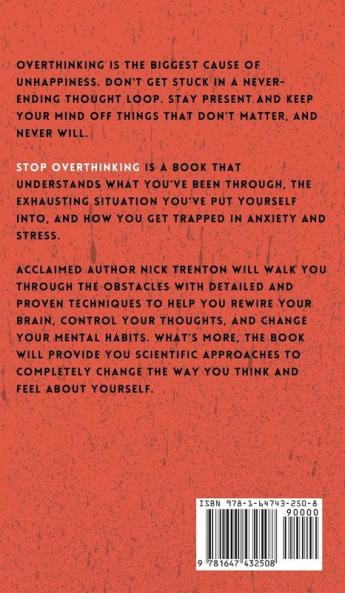 Stop Overthinking