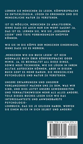 Menschen wie ein Buch lesen