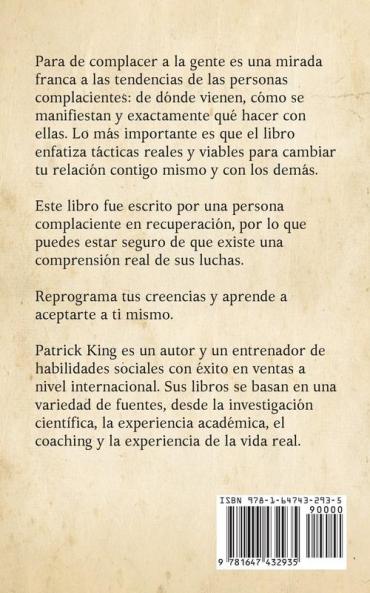 Para de complacer a la gente