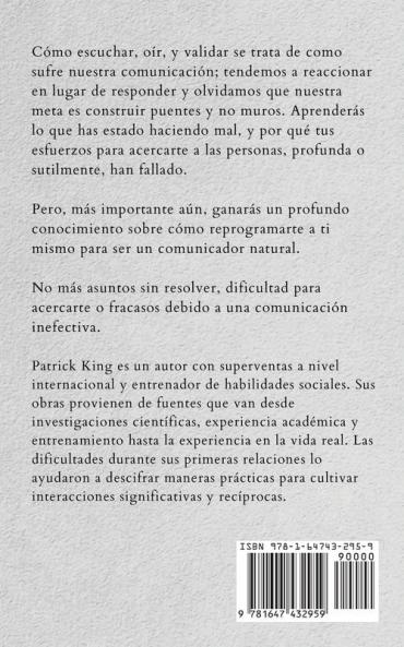 Cómo oír escuchar y validar