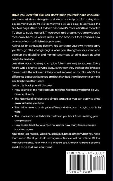 I Will Teach You to Master Self-Discipline: Learn the 12 Rules to Take Back Control and Ownership of Your Life. Used by Navy SEALs Champions and Athletes. See the Effects in 3 Days or Less