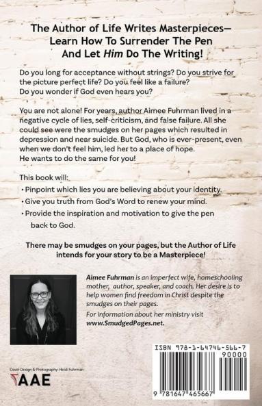 Smudged Pages: Letting Go of the Lies and Letting God Write Your Story