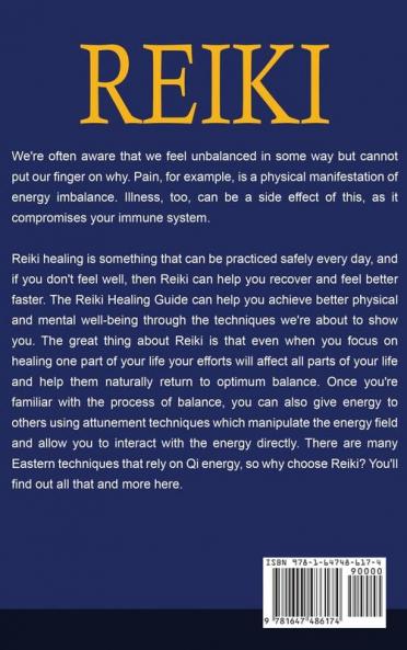 Reiki: The Reiki Healing Guide for Increasing Your Energy Health and Well-being