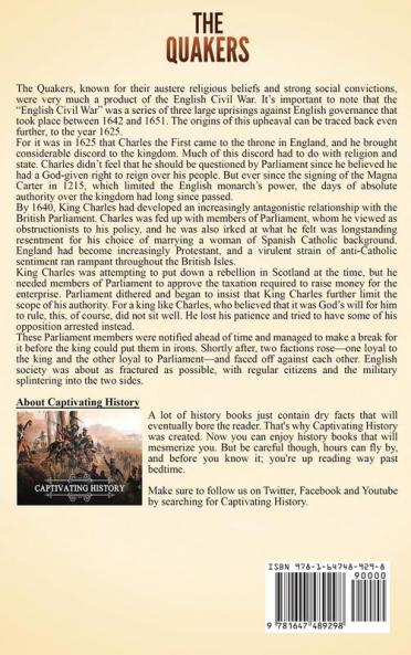 The Quakers: A Captivating Guide to a Historically Christian Group and How William Penn Founded the Colony of Pennsylvania in British North America