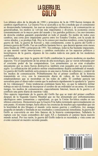 La Guerra del Golfo: Una Guía Fascinante sobre la Guerra del Golfo Pérsico Dirigida por Estados Unidos contra Irak por su Invasión y Anexión de Kuwait