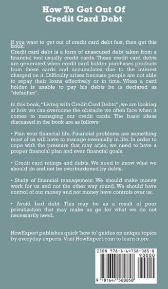 How to Get Out of Credit Card Debt
